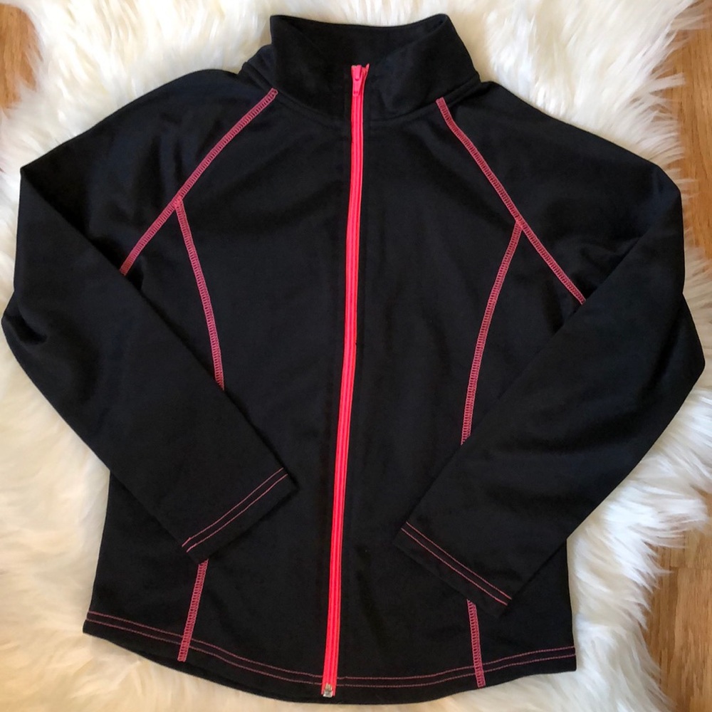 Girls Athletic Zipper-up jacket